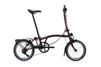 Brompton C Line 12-Speed - Plum Red