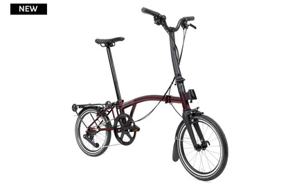 Brompton P Line 12-Speed - Plum Red