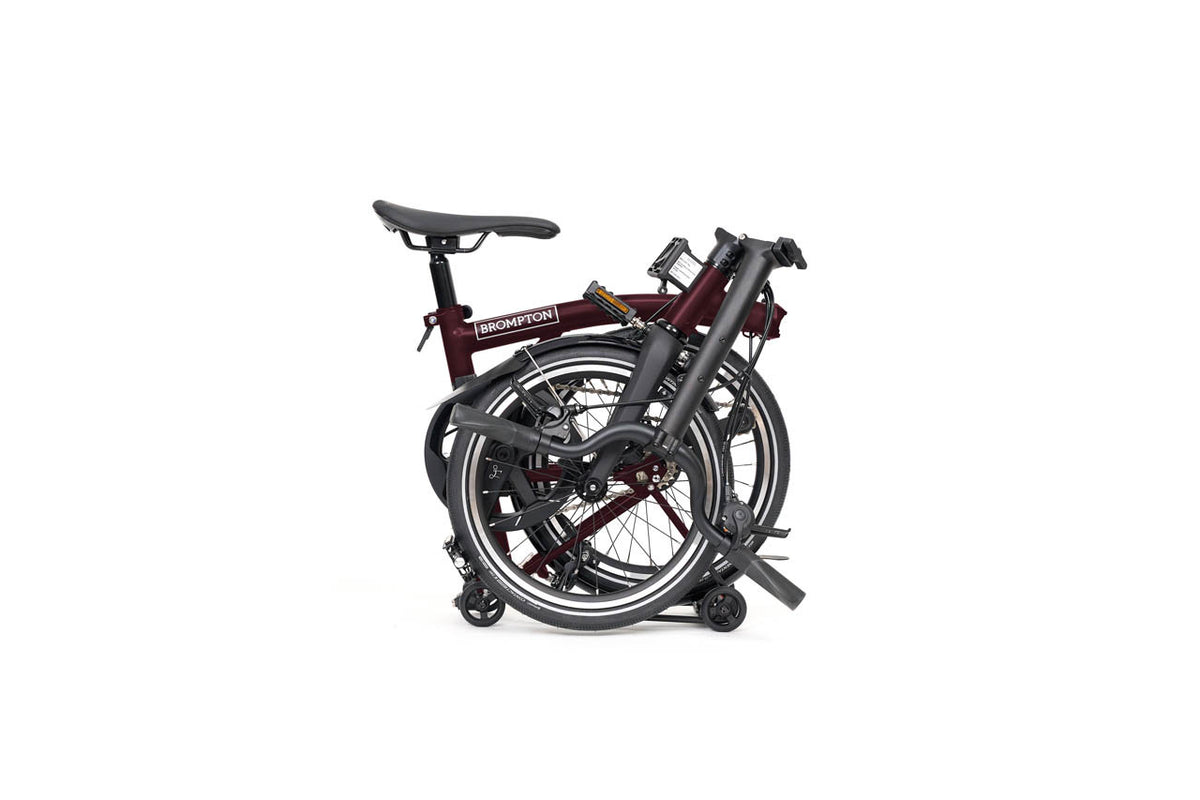 Brompton P Line 12-Speed - Plum Red