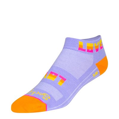 SockGuy 1" Low Cuff Sock - Womens - Sugarcoat
