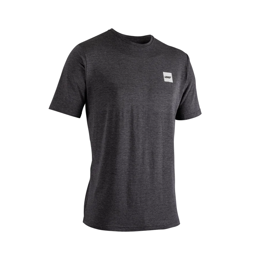 Leatt Tech Tee - Ghost Black