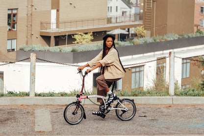 Brompton X Shantell Martin P Line 4-Speed - Gloss White