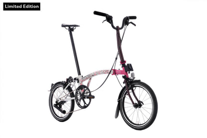 Brompton X Shantell Martin P Line 4-Speed - Gloss White