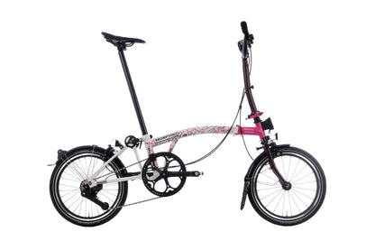 Brompton X Shantell Martin P Line 4-Speed - Gloss White