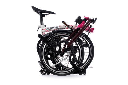 Brompton X Shantell Martin P Line 4-Speed - Gloss White