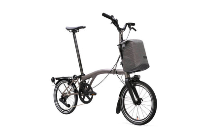 Brompton Electric T Line 4-Speed - Blasted Ti