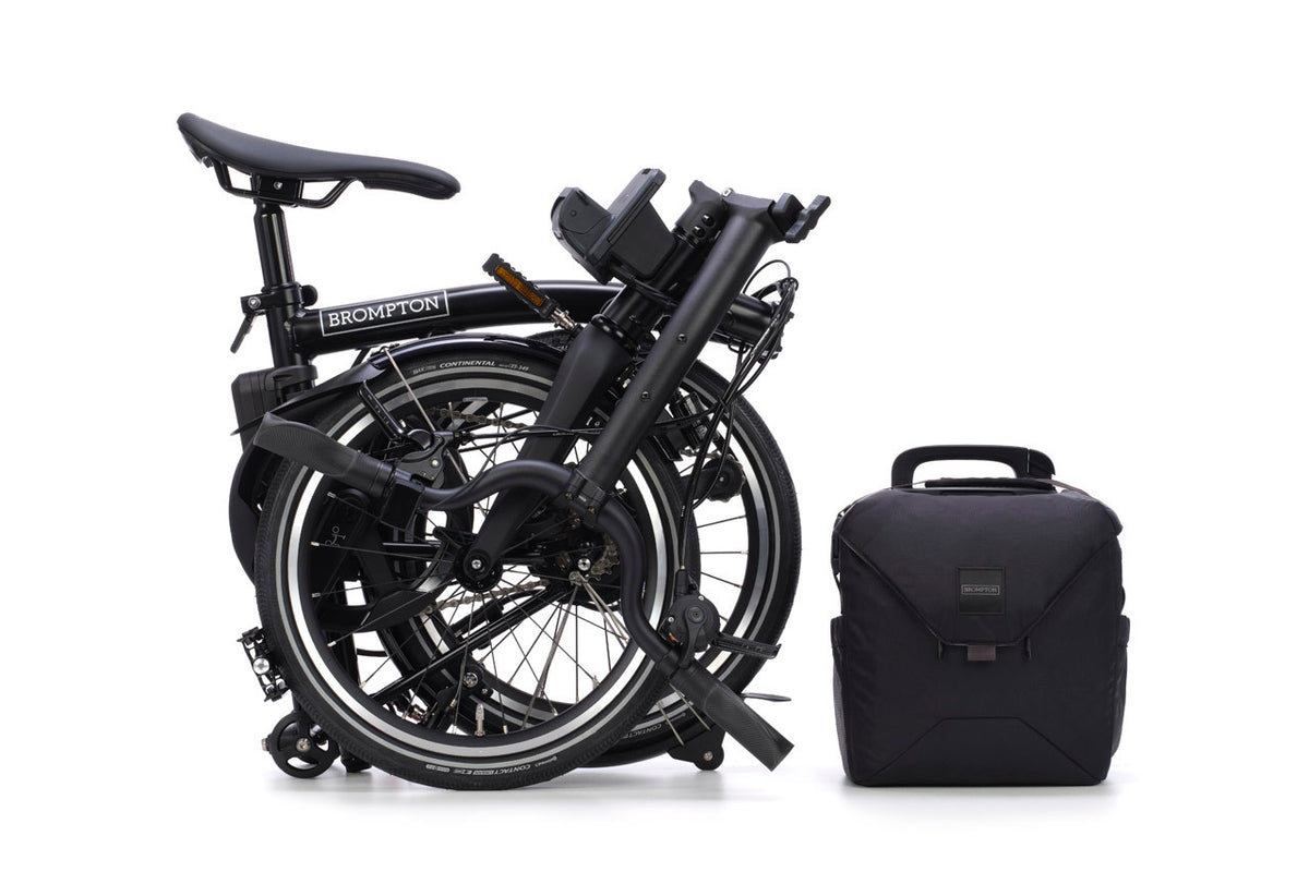 Brompton Electric P Line 4-Speed - Matt Black