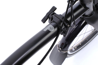 Brompton Electric P Line 4-Speed - Matt Black