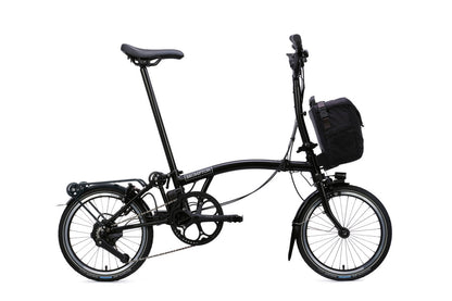 Brompton Electric C Line 4-Speed - Matt Black