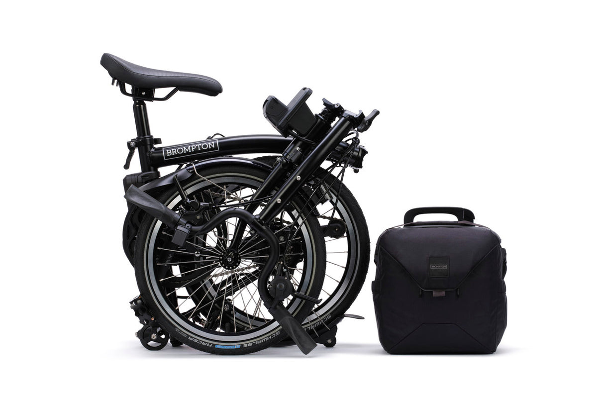 Brompton Electric C Line 4-Speed - Matt Black