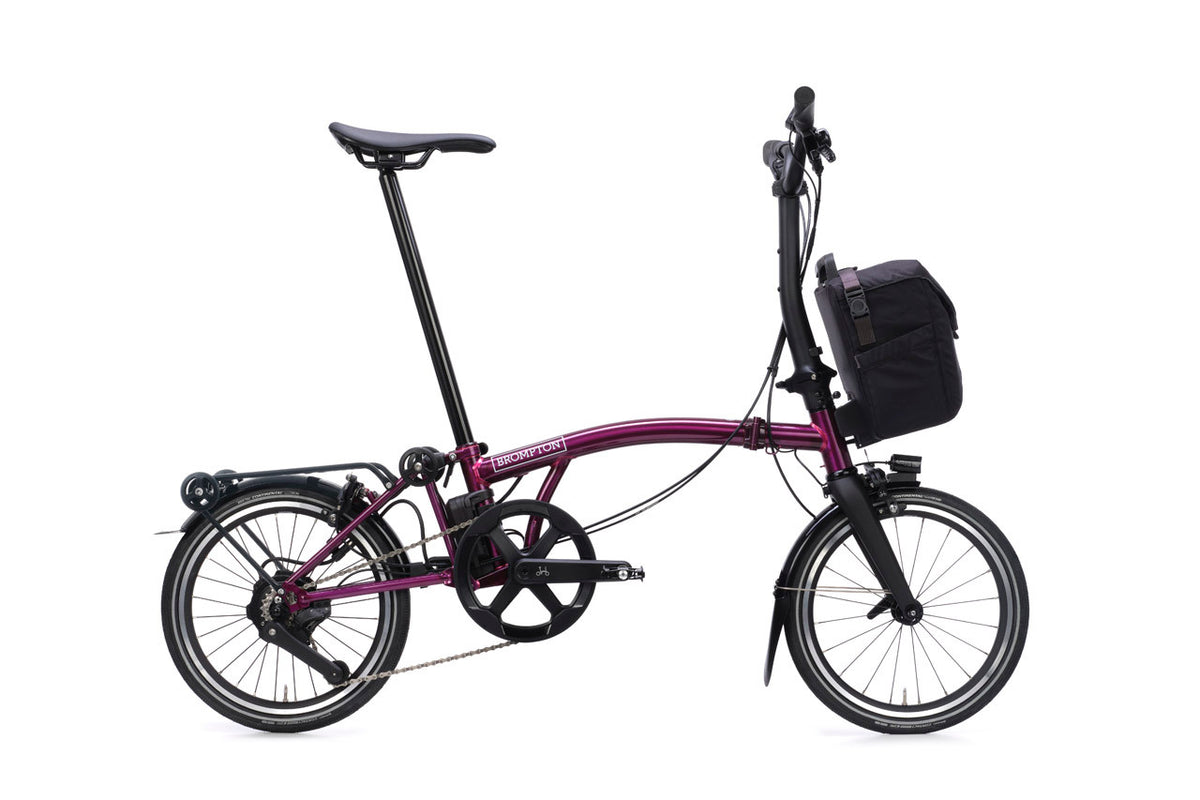 Brompton Electric P Line 4-Speed - Amethyst Lacquer