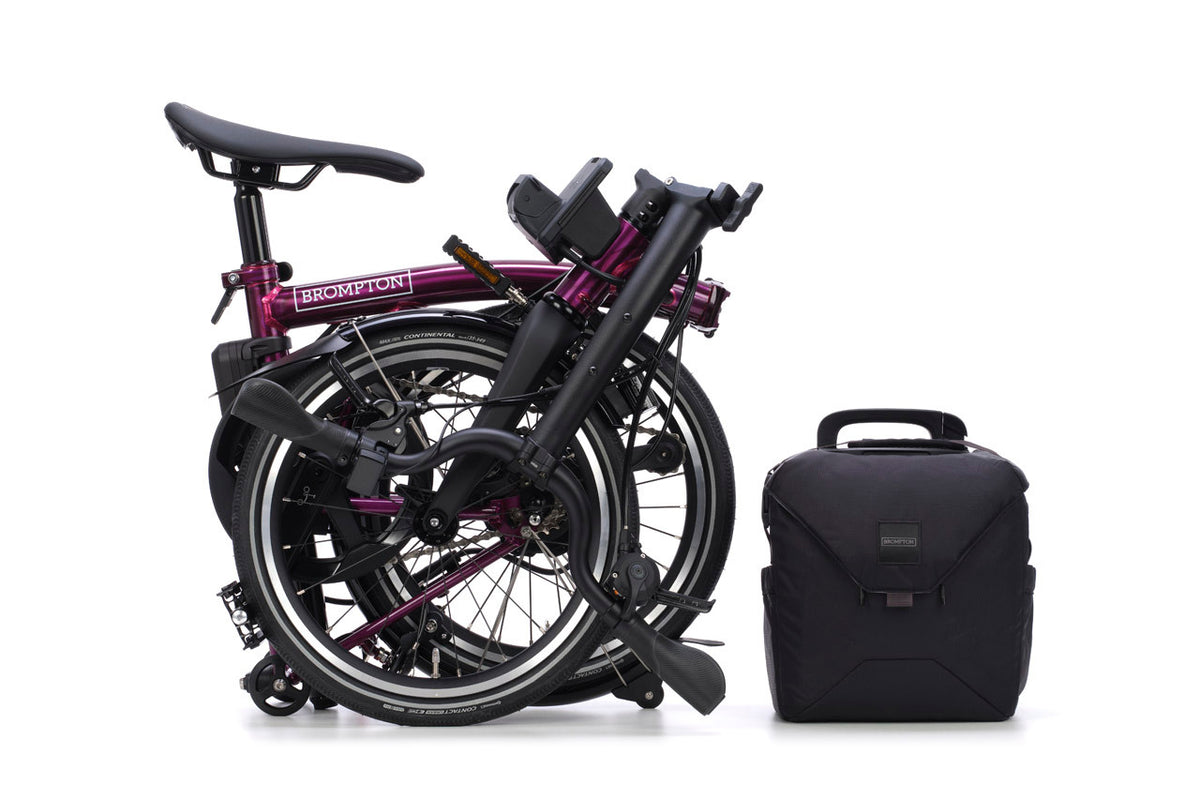 Brompton Electric P Line 4-Speed - Amethyst Lacquer