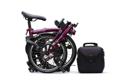 Brompton Electric C Line 4-Speed - Amethyst Lacquer