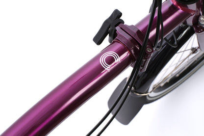 Brompton Electric C Line 4-Speed - Amethyst Lacquer