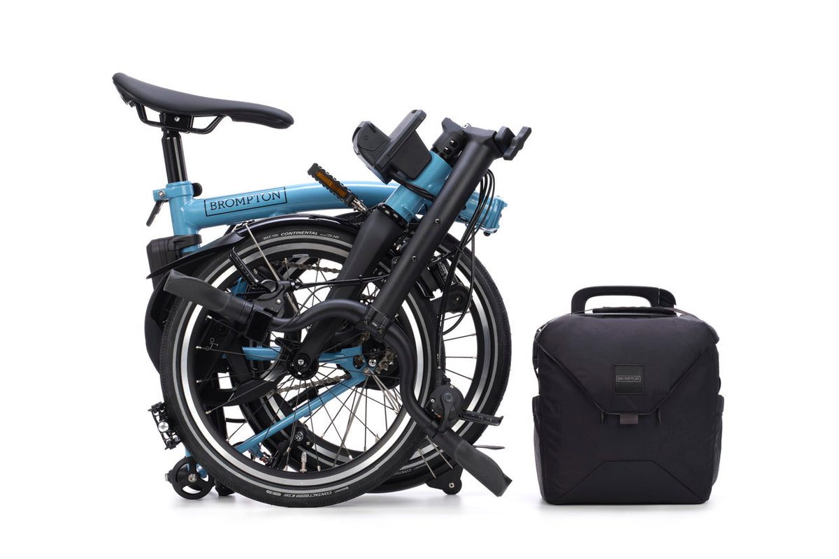 Brompton Electric P Line 4-Speed - Cloud Metallic