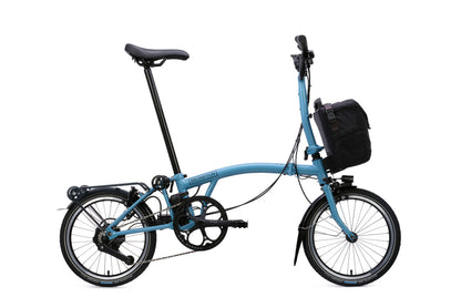 Brompton Electric C Line 4-Speed - Cloud Metallic