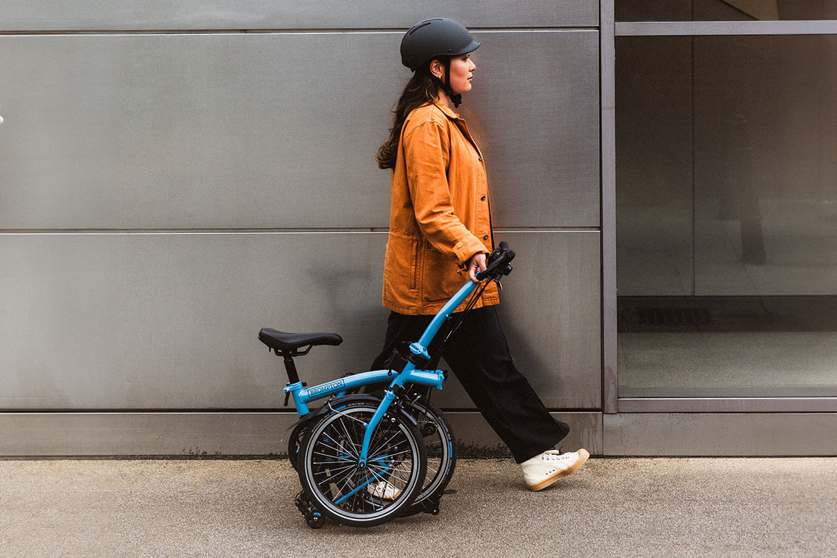 Brompton C Line 4-Speed - Cloud Metallic