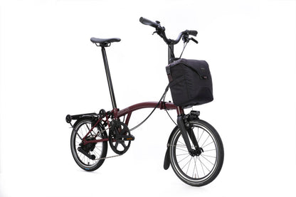 Brompton Electric P Line 4-Speed - Plum Red
