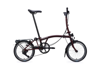 Brompton C Line 4-Speed - Plum Red
