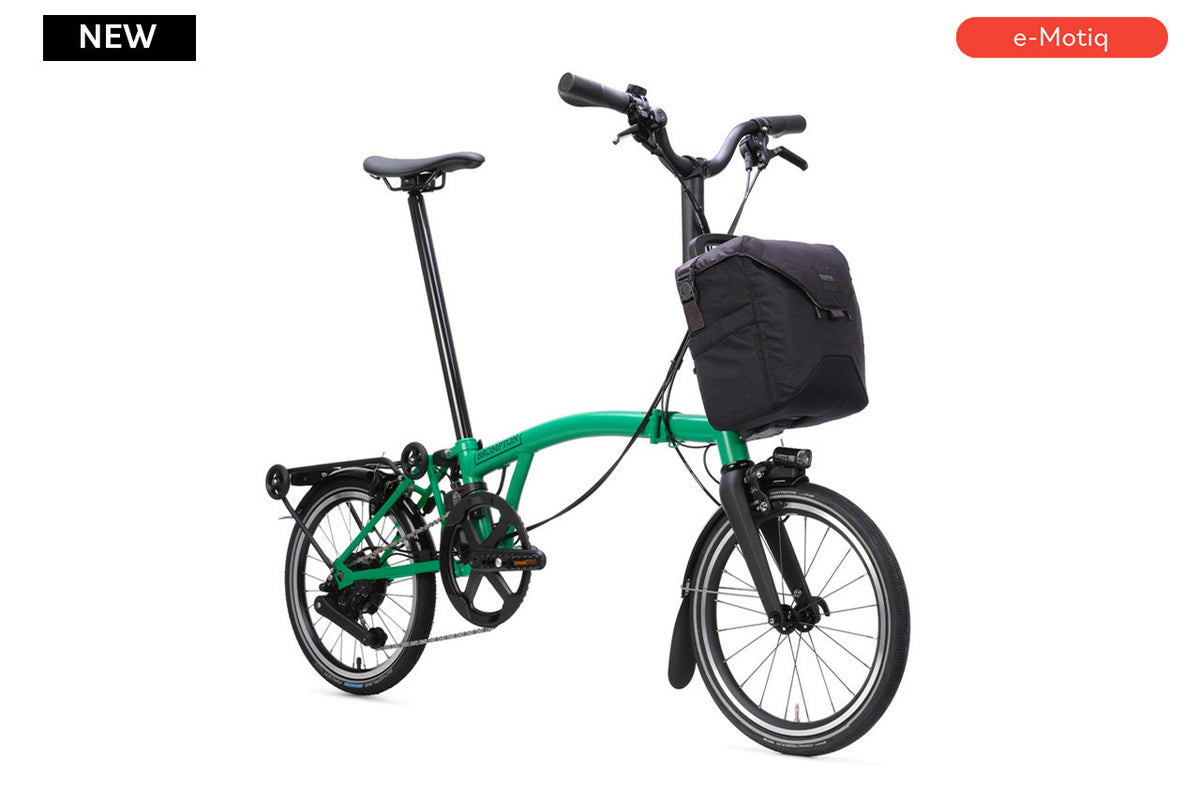 Brompton Electric P Line 4-Speed - Palm Green