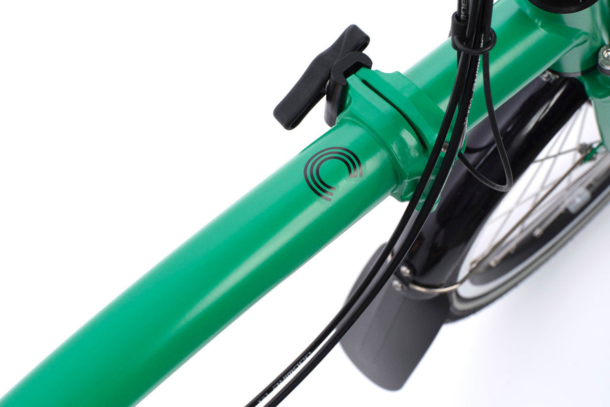 Brompton Electric C Line 4-Speed - Palm Green