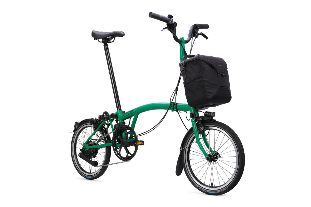 Brompton Electric C Line 4-Speed - Palm Green