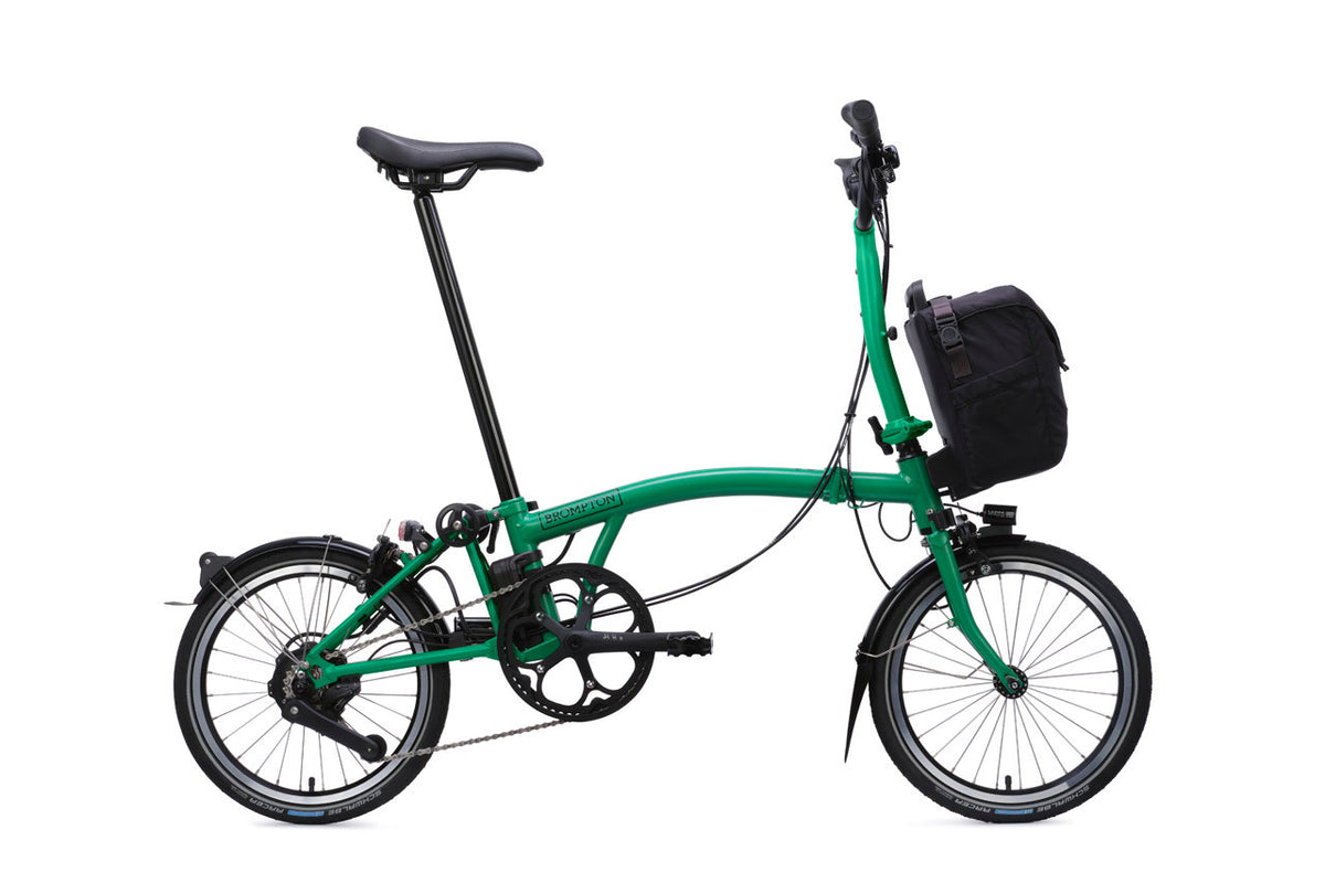 Brompton Electric C Line 4-Speed - Palm Green