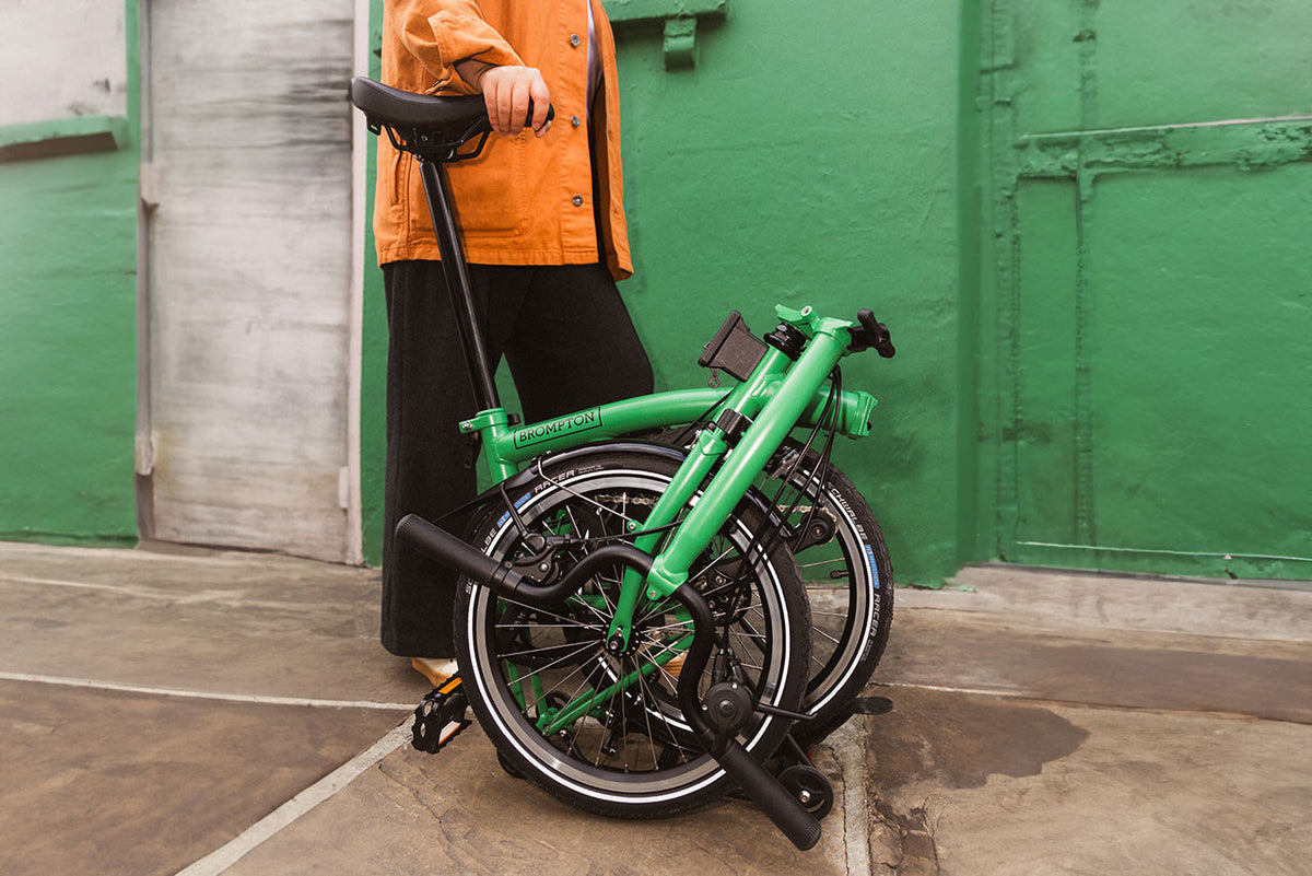 Brompton C Line 4-Speed - Palm Green
