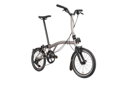 Brompton T Line 12-Speed - Blasted Ti