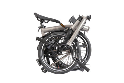 Brompton T Line 12-Speed - Blasted Ti