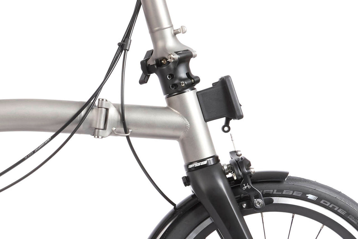 Brompton T Line 12-Speed - Blasted Ti
