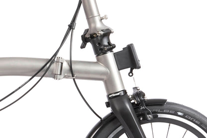 Brompton T Line 12-Speed - Blasted Ti