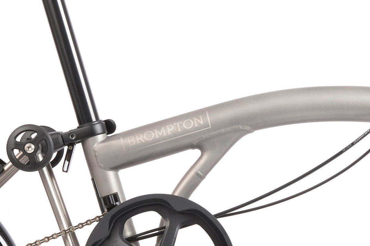 Brompton T Line 12-Speed - Blasted Ti