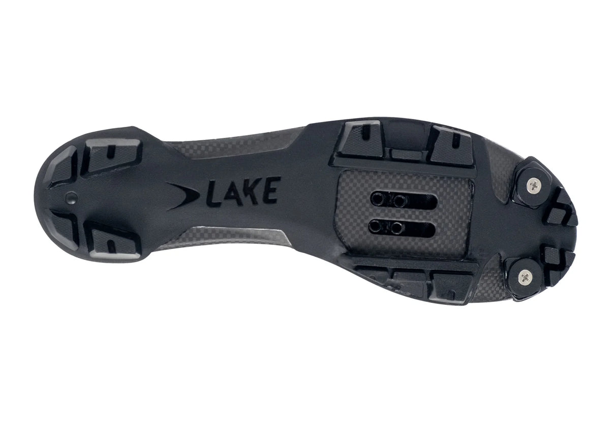 Lake MX30G Gravel Shoe - Wide - White Clarino