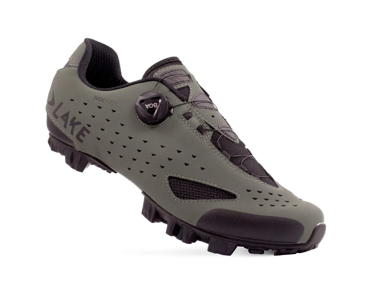 Lake MX177 MTB Shoe - Beetle-Black