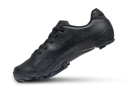 Lake MX21G Gravel Shoe - Wide - Black-Black