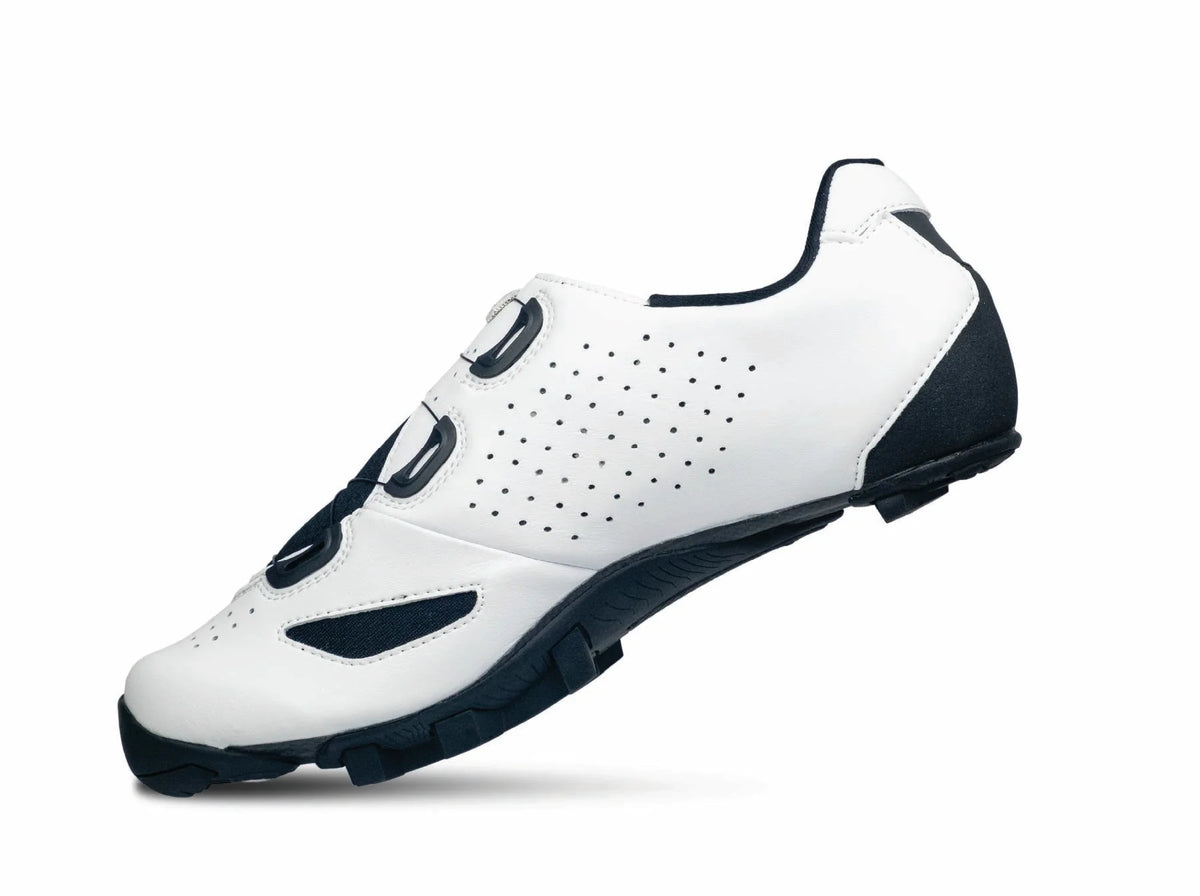 Lake MX239 Gravel Shoe - White-Black