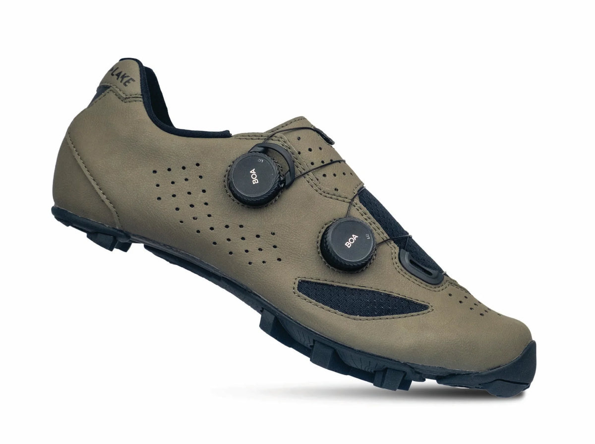 Lake MX239 Gravel Shoe - Stone-Black