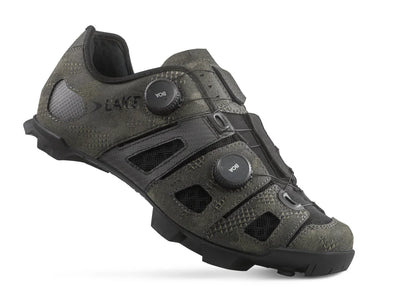 Lake MX242 MTB Shoe - Bio Camo-Black