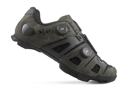 Lake MX242 MTB Shoe - Bio Camo-Black