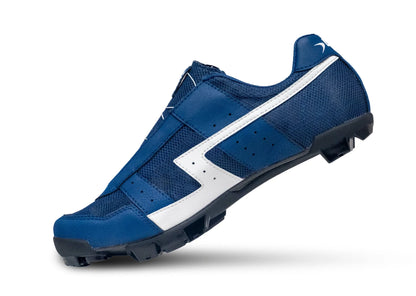 Lake MX30G Gravel Shoe - Mesh Blue-White