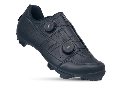 Lake MX30G Gravel Shoe - Narrow - Black-Black