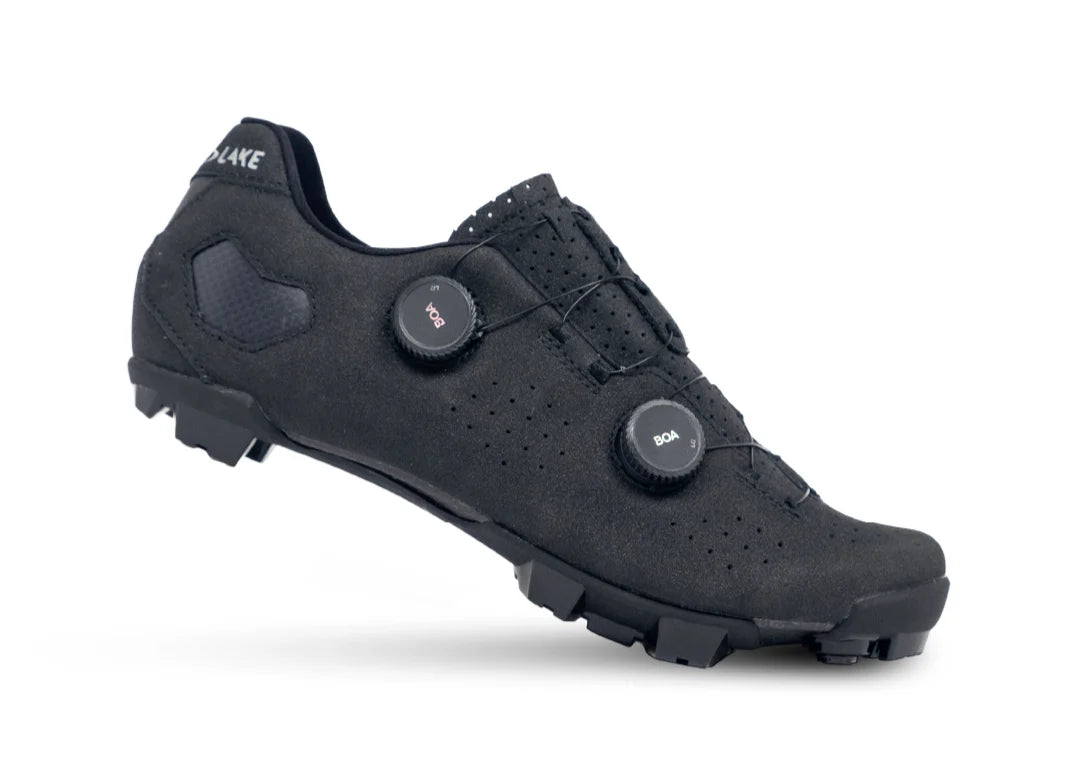 Lake MX333 MTB Shoe - Black-Silver