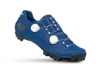 Lake MX333 MTB Shoe - Blue-White Clarino