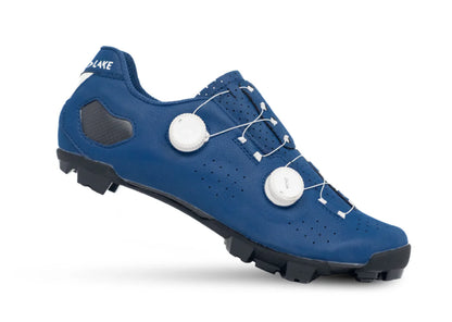 Lake MX333 MTB Shoe - Blue-White Clarino
