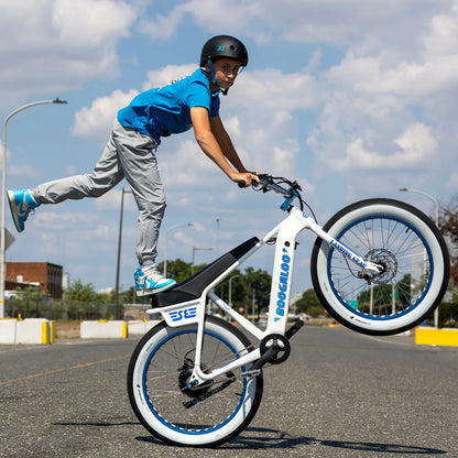 SE Bikes Electric Boogaloo 24 - White Lightning