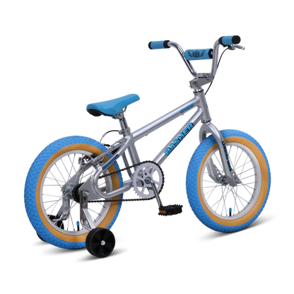 SE Bikes Basher 16" - Silver Streak
