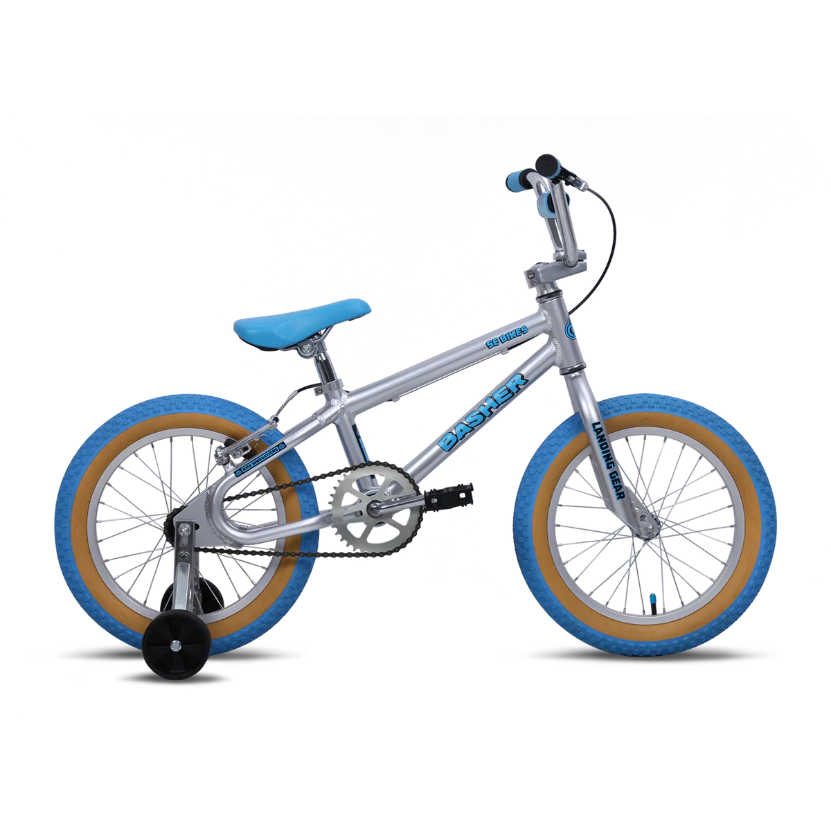 SE Bikes Basher 16" - Silver Streak