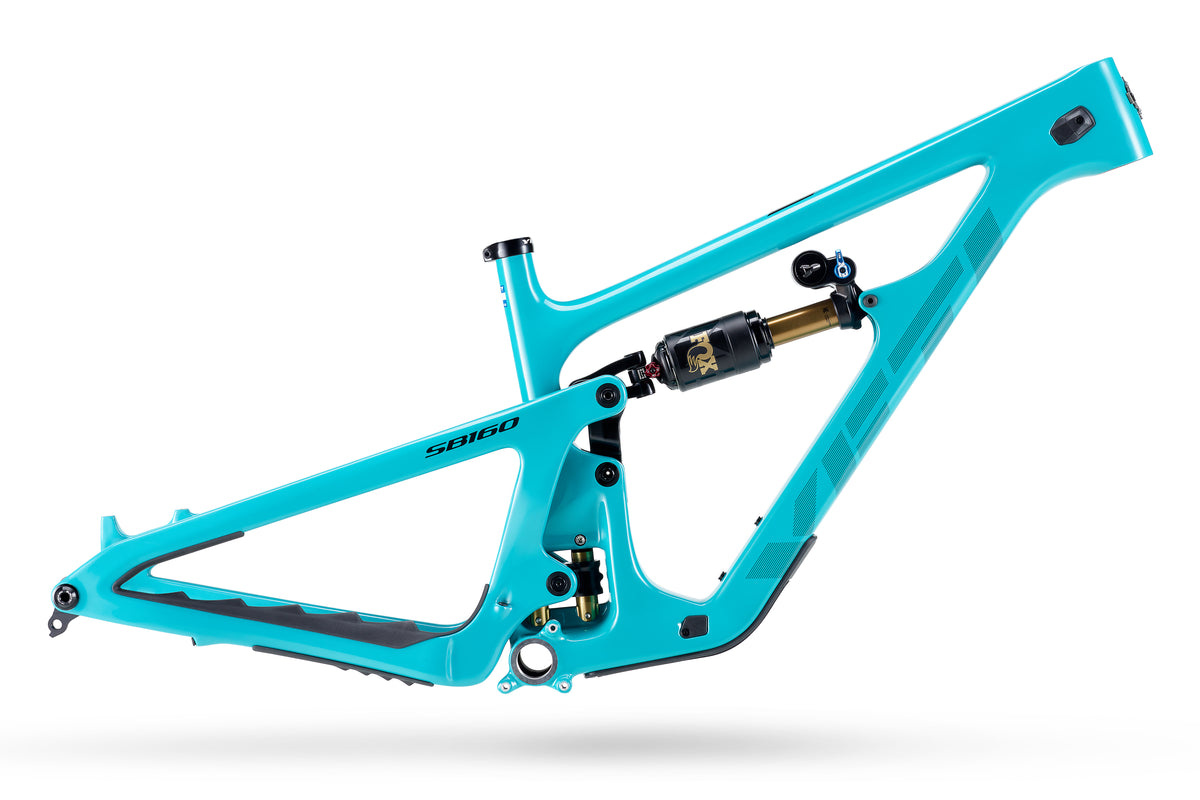 Yeti SB160 Carbon Frame - X2 Factory - Turquoise