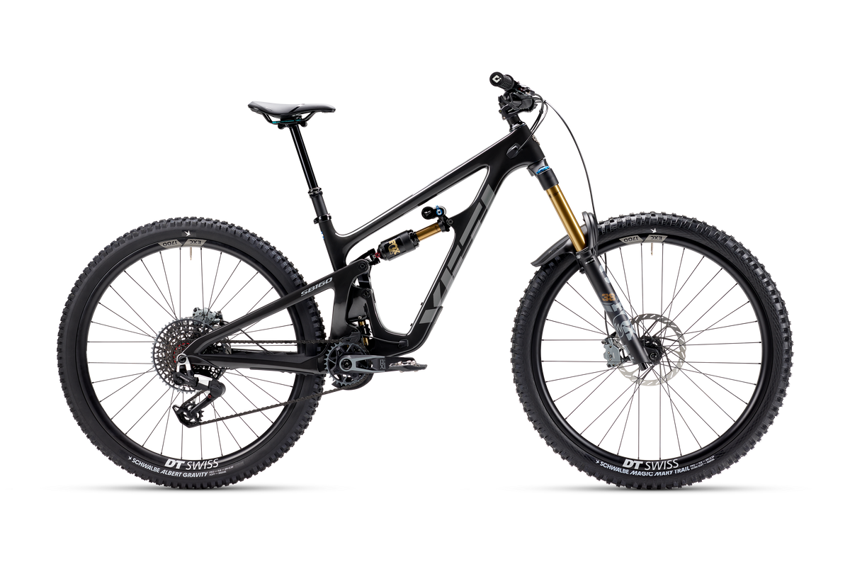 Yeti SB160 T2 29 - Eagle 90/X0 - EXC 1501 Carbon Wheels - Raw Carbon